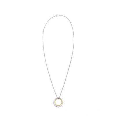 Afbeelding van Elli Circle Ketting, Dames, Maat: 80, Goldfarben/silber