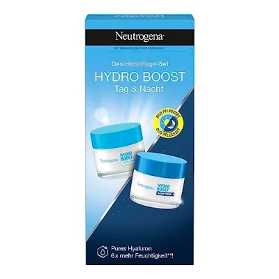 Afbeelding van Neutrogena® Hydro Boost dag &amp; Nacht Set hydraterende en nachtcrème voor een energieke soepele huid 2 x 50ml
