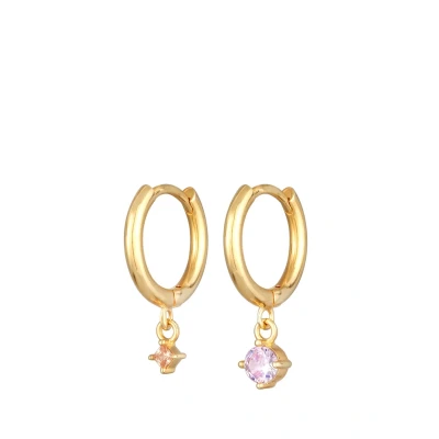 Afbeelding van Elli Creolen Oorbellen, Dames, Maat: One Size, Gold