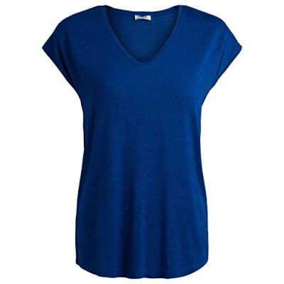 Image de PIECES Pcbillo Tee lurex Stripes Noos T shirt pour femme, Surf The Web/Détails : doré, M