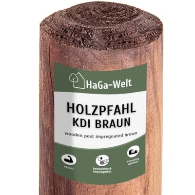 Afbeelding van HaGa® Set van 5 houten haringen, dennenhout, diameter cm, hoogte 150 weerbestendig