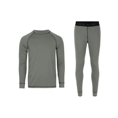 Afbeelding van DANISH ENDURANCE Thermoset voor Dames &amp; Heren Gerecycelde Materialen Thermokleding Grijs Zwart Maat L