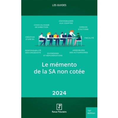 Image de Memento de la SA non cotée 2024