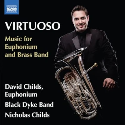 Afbeelding van David Childs, Black Dyke Band, Nicholas Childs Virtuoso Music For Euphonium &amp; Brass Band (CD)