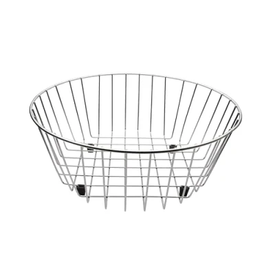 Image de WEIS 17637 CORBEILLE À VAISSELLE RONDE EN ACIER INOXYDABLE