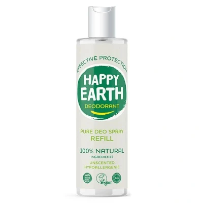 Afbeelding van Happy Earth 100% Natuurlijke Deo Spray Unscented Navulling