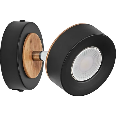 Afbeelding van LEDVANCE DECOR SPOT PLUTO, 4,8W, 300lm, zwart, spot, verstelbare koppen, veelzijdig gebruik, interieurspot, warm witte lichtkleur, hoogwaardige optiek, eenvoudige installatie