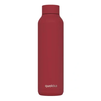 Afbeelding van Quokka drinkfles RVS Solid Firebrick Red 630 ml