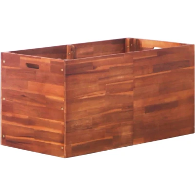 Afbeelding van Plantenbak verhoogd 100x50x50 cm acaciahout