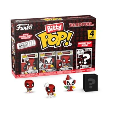 Image de Figurine Funko Bitty Pop Deadpool BBQ Master 4PK