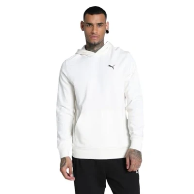 Afbeelding van Puma Better Essentials Hoodie Sweater offwhite, Heren, Maat: Small, Off white