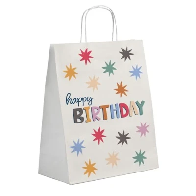 Afbeelding van Folat Cadeautasjes Starburst Happy Birthday (6 stuks)