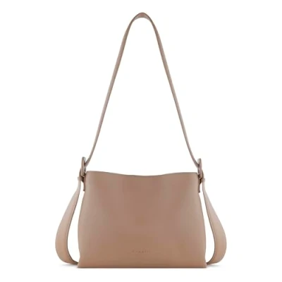Afbeelding van bugatti Schoudertas Luna Shoulder Bag Powder Lichtbruin