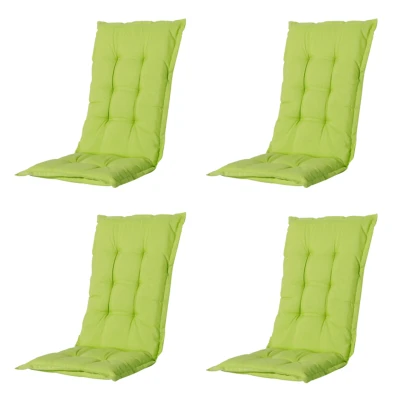 Afbeelding van Madison Tuinkussens Hoge Rug Panama Lime 123x50 groen 4 Stuks
