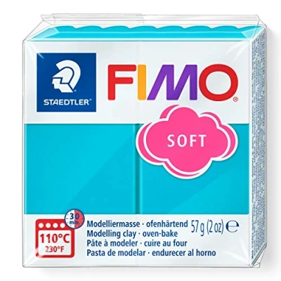 Afbeelding van Modeling clay Fimo soft peppermint 56g