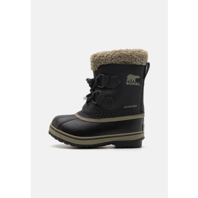 Afbeelding van Sorel Childrens YOOT PAC WP Unisex Snowboots voor kinderen, Maat: 25, Black Leer/ synthetisch