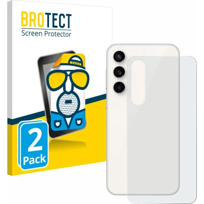Afbeelding van BROTECT Screenprotector voor Samsung Galaxy S23 FE (Achterkant) Folie Beschermfolie matte (2 Stuks)