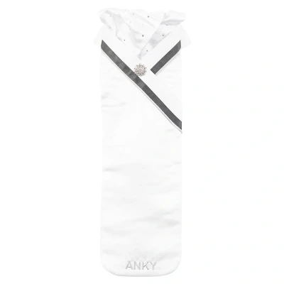 Image de ANKY Plastron Symphony C Wear Blanc/Gris M