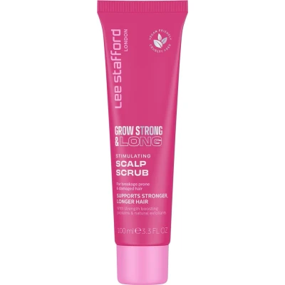 Afbeelding van Lee Stafford Grow Strong &amp; Long Stimulating Scalp Scrub 100ml Haibu by Kapperskorting.com