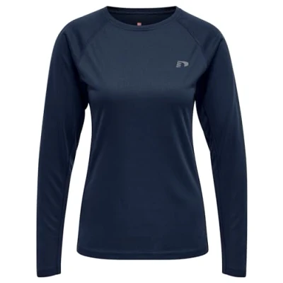 Afbeelding van Newline CORE Running Longsleeve, Dames, Maat: 34, Black iris