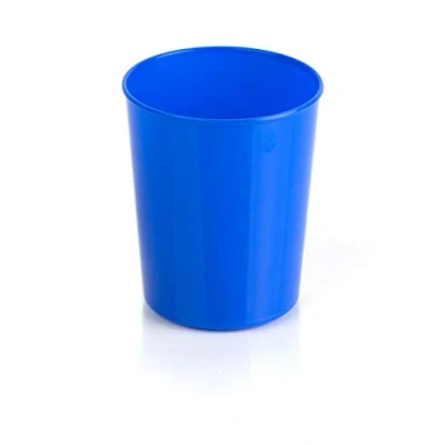 Afbeelding van Kimmel Beker van kunststof, onbreekbaar, stapelbaar, herbruikbaar, 180 ml, blauw