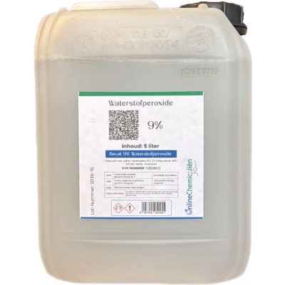 Afbeelding van Waterstofperoxide 9% Hydrogen Peroxide Zuurstofwater Voor Haarverf 5 Liter