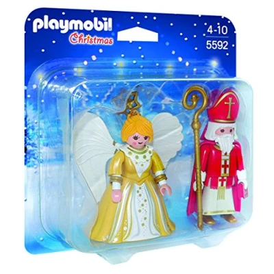 Afbeelding van Playmobil 5592 bouwspel Sinterklaas en gouden engel