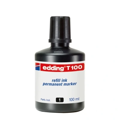 Image de edding encre de recharge T100, noir, contenu: 100 ml