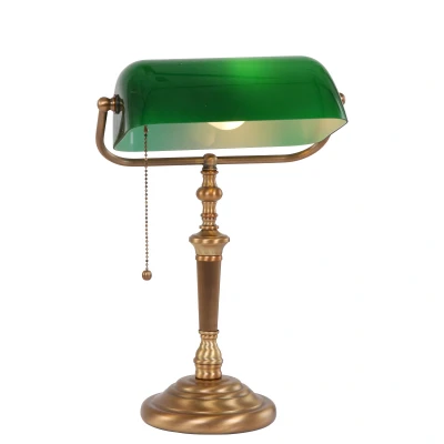 Afbeelding van Steinhauer Bureaulamp / Tafellamp De Rio Brons
