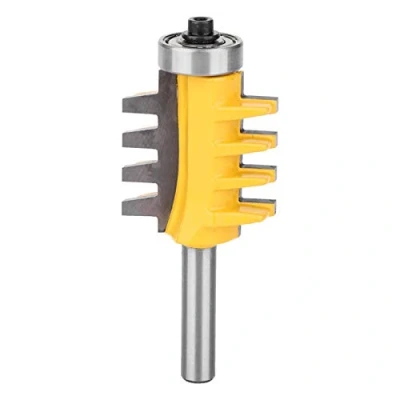 Afbeelding van 8 mm schacht vinger gewricht router frezen houtbewerking anti roest gereedschap voor