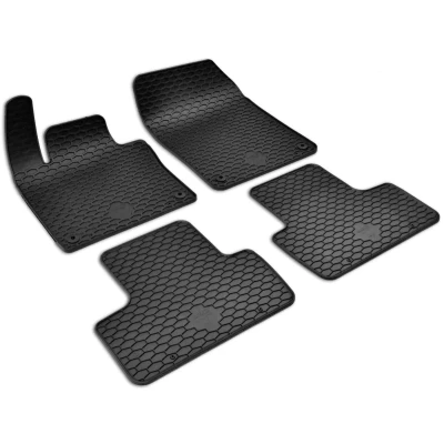 Afbeelding van WALSER RubberLine 50839 Vloermatset Rubber voor en achter 4 zwart VOLVO: XC60 II