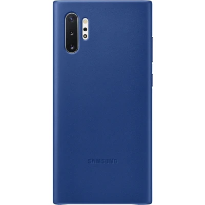 Afbeelding van Samsung Galaxy Note 10+ Leather Cover Blue