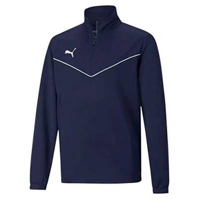 Afbeelding van PUMA TeamRise 1/4 Zip Top Jr Pullover Uniseks kinderen