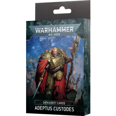 Afbeelding van Datasheet Cards: Adeptus Custodes (Eng)