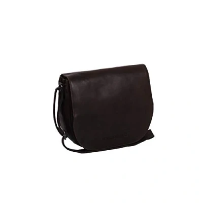 Afbeelding van The Chesterfield Brand Leren Schoudertas Bruin Millie