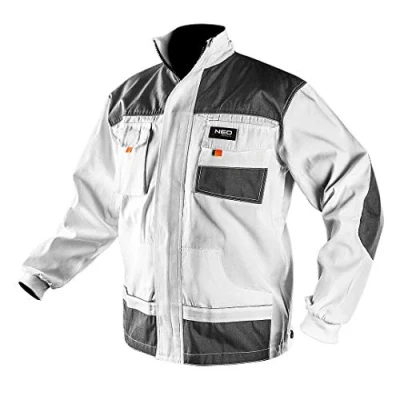 Afbeelding van Neo Tools Schilders Werkjas WIT XXL/58 Oxford Bescherming 35% Katoen 65% Polyester 267 Gr/m2 CE EN340