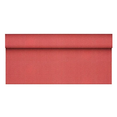 Afbeelding van Tafelkleden Tafelkleed Rol Vlies Rood &quot;Soft Selection Plus&quot; 25 x 1,18 meter