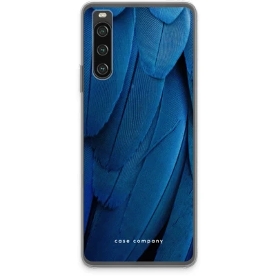 Afbeelding van Case Company® hoesje geschikt voor Sony Xperia 10 IV Pauw Soft Cover Telefoonhoesje Bescherming aan alle Kanten en Schermrand