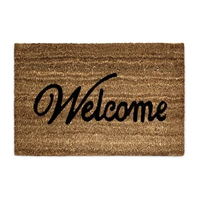 Afbeelding van relaxdays Deurmat / voetmat Deur mat met tekst: WELKOM 60x40 cm Kokos vezel.