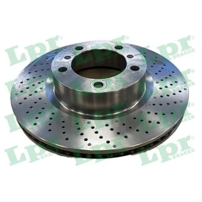 Afbeelding van LPR P2038V Remschijf 330 28 5 geperforeerd/interne ventilatie PORSCHE: 911 Coupe, 718 Boxster Convertible, Convertible