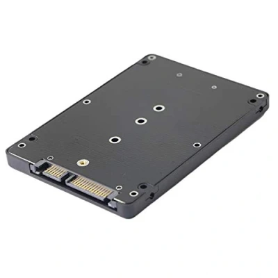 Afbeelding van Adapter M.2 SSD (NGFF) naar SATA III 2,5 inch B &amp; M stick NGFF converter op basis van 3.0 kaart met 7 mm behuizing ondersteuning 2230 2242 2260 2280 harde schijf