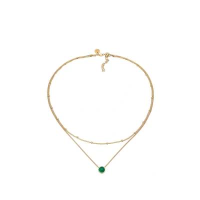 Afbeelding van Elli Layer LOOK Ketting goldcoloured, Dames, Maat: 36, Gold coloured
