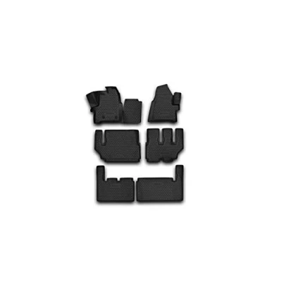 Afbeelding van Element 3D antislip rubberen vloermatten voor Ford Tourneo Custom 8 Seats 13 20