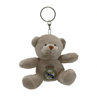 Afbeelding van Real Madrid Bear plush keychain 8cm
