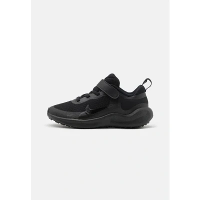 Afbeelding van Nike Performance Revolution 7 Unisex Hardloopschoenen neutraal voor kinderen, Maat: 27.5, Black/anthracite Textiel/ synthetisch