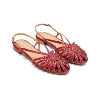 Afbeelding van Gioseppo Hingham Sandalen, Dames, Maat: 37, Red Kunststof/ textiel