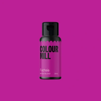 Afbeelding van Colour Mill Aqua Blend Voedingskleurstof op Waterbasis Fuchsia 20 ml
