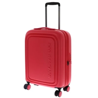 Afbeelding van MANDARINA DUCK Logoduck + Expandable Cabin Trolley Cayenne Rood 55cm