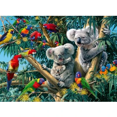 Afbeelding van Legpuzzel Koalas In De Boom, 500st.
