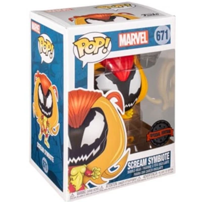 Afbeelding van Funko Pop! Marvel Scream Symbiote Walgreens #671